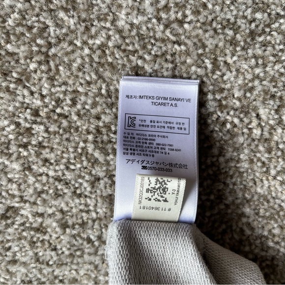 Y-3 YOHJI YAMAMOTO Classic Crewneck Sz M In Medium Grey Heather - Picture 9 of 10